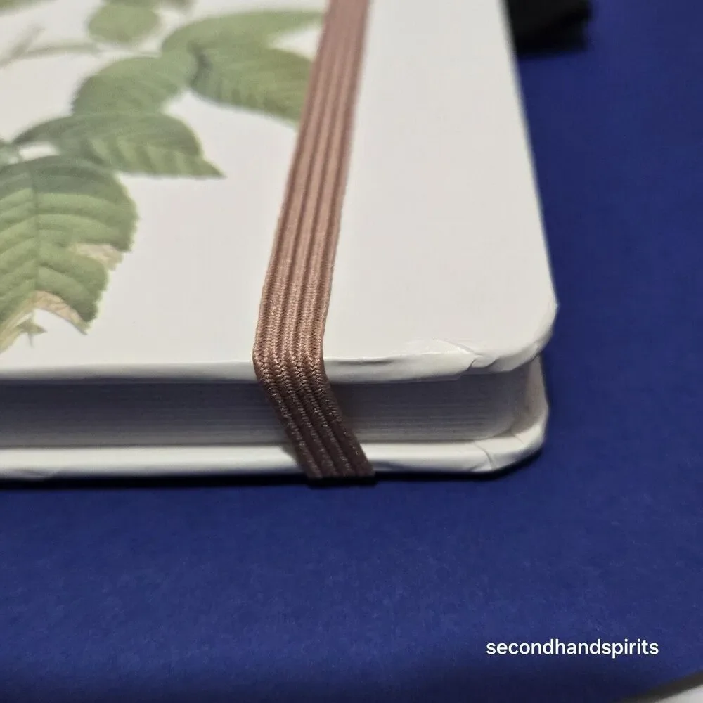 Botanical Notebook Pink Floral Journal - Pen Holder -Stickers